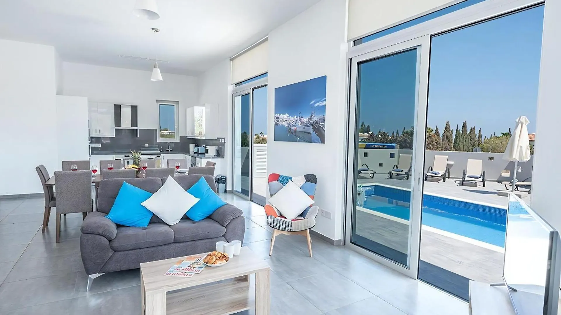 Villa Protaras Miramar, Luxury And New 5Bdr Protaras Villa With Pool And Stunning Sea Views Cyprus