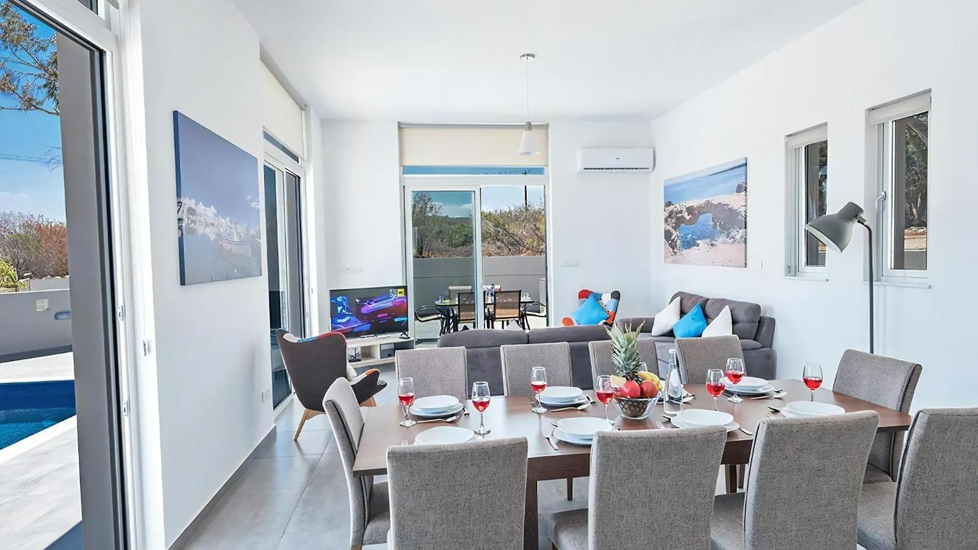 Villa Protaras Miramar, Luxury And New 5Bdr Protaras Villa With Pool And Stunning Sea Views