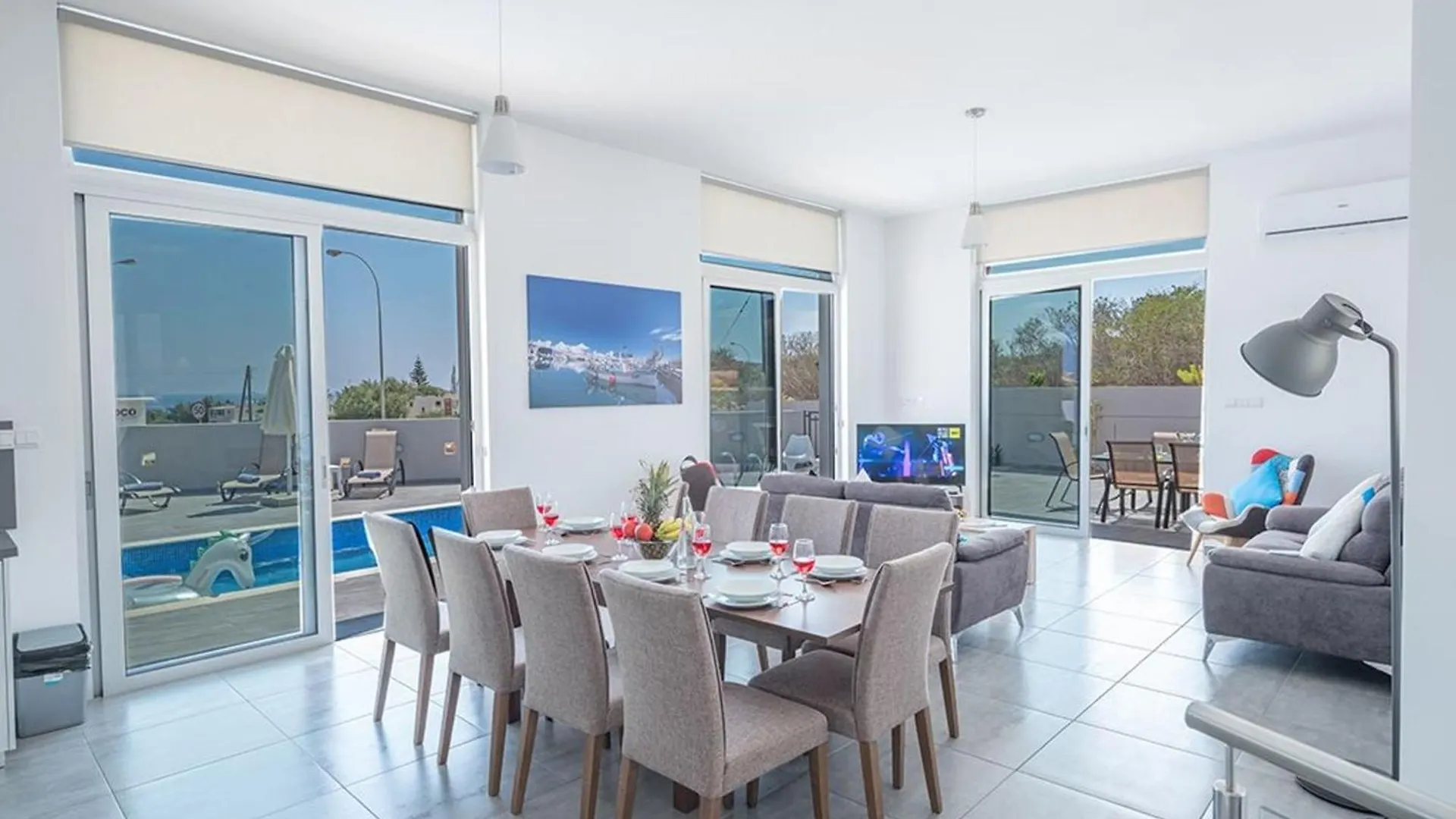 Villa Protaras Miramar, Luxury And New 5Bdr Protaras Villa With Pool And Stunning Sea Views
