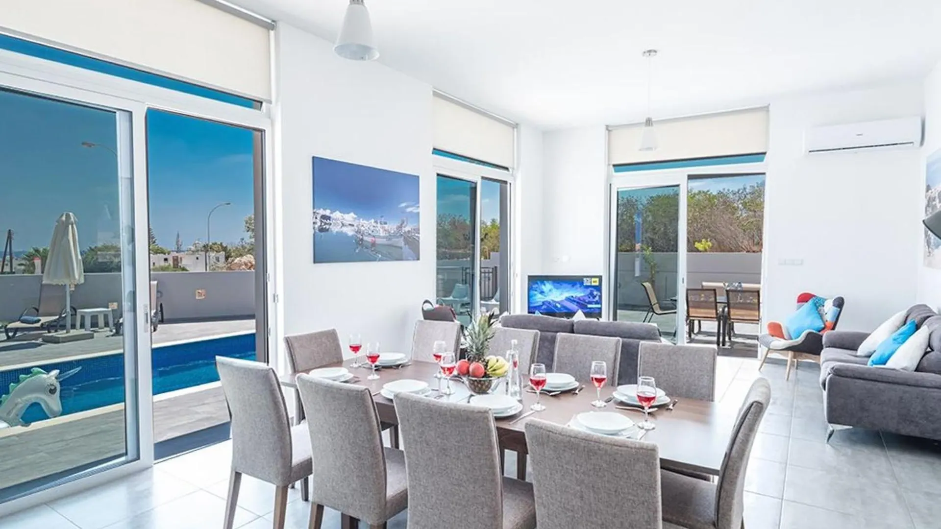 Villa Protaras Miramar, Luxury And New 5Bdr Protaras Villa With Pool And Stunning Sea Views