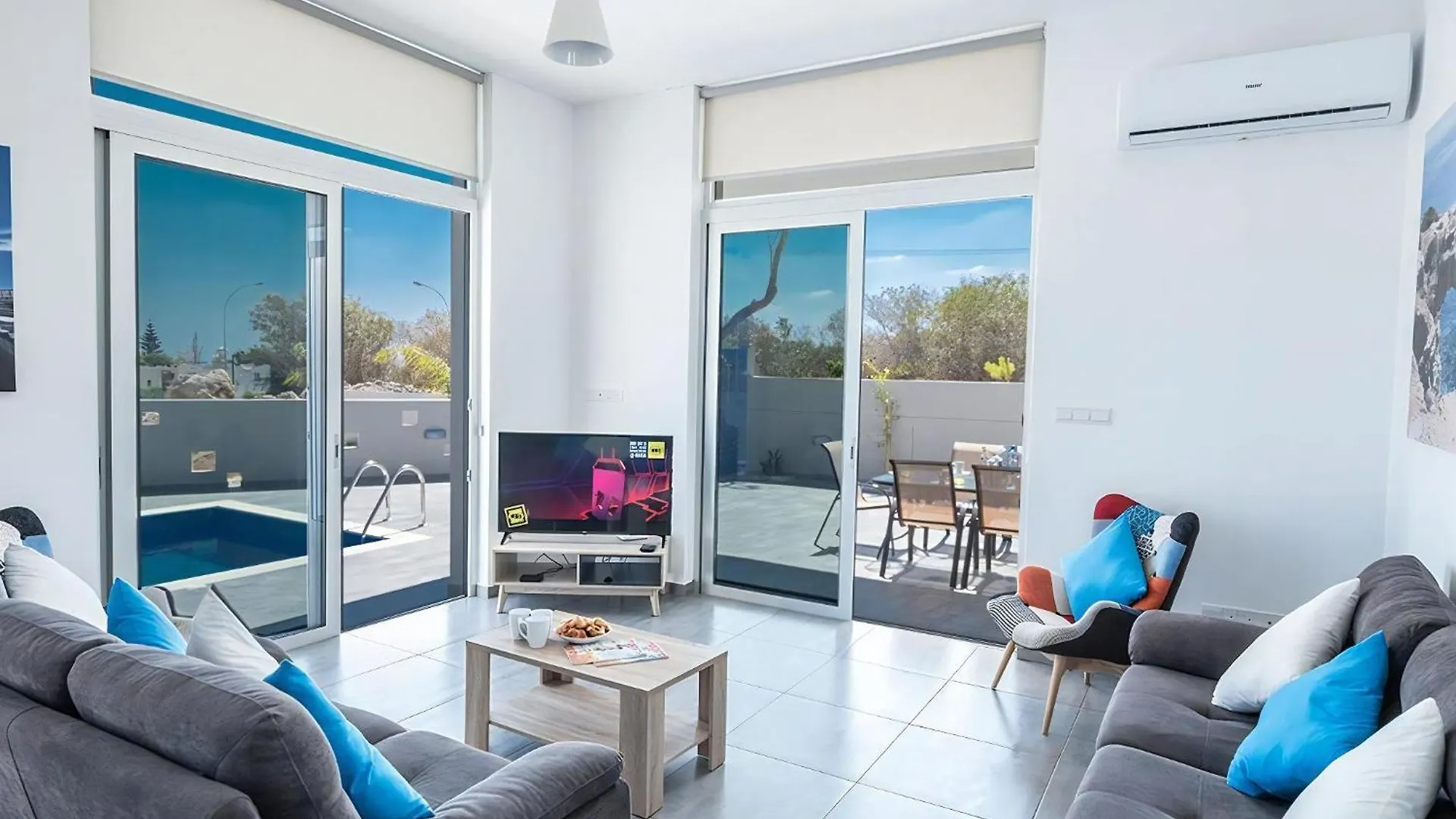 Villa Protaras Miramar, Luxury And New 5Bdr Protaras Villa With Pool And Stunning Sea Views